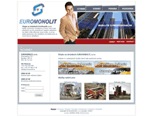Tablet Screenshot of euromonolit.sk